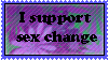 Stamp: I support sex change by Riza-Izumi