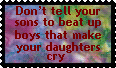 Stamp: Cry-baby daughters by Riza-Izumi