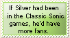 Stamp: Silver'd have more fans