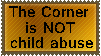 Stamp: The Corner isn't child abuse