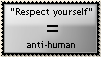 Stamp: You're anti-human