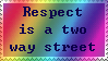 Stamp: It's a two way street by Riza-Izumi