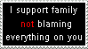 Stamp: It's not my fault