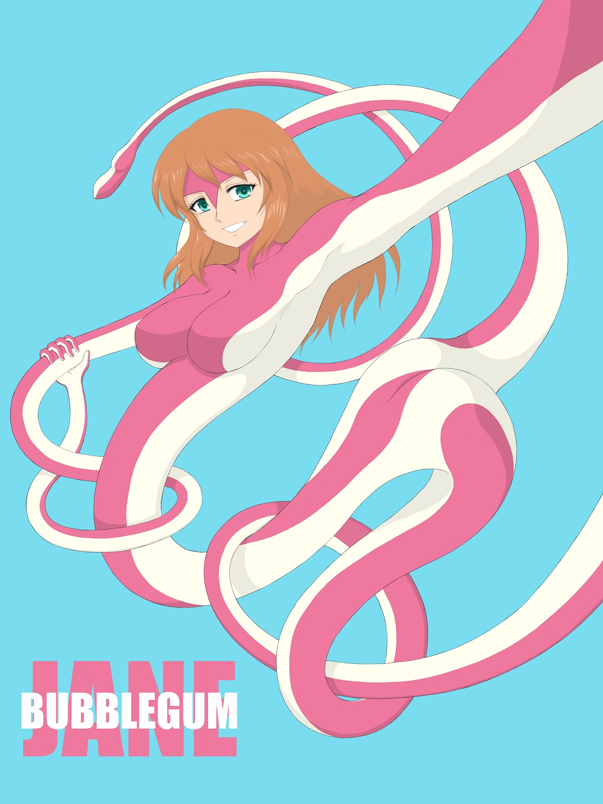 Bubblegum jane anime-style by yooi on DeviantArt.