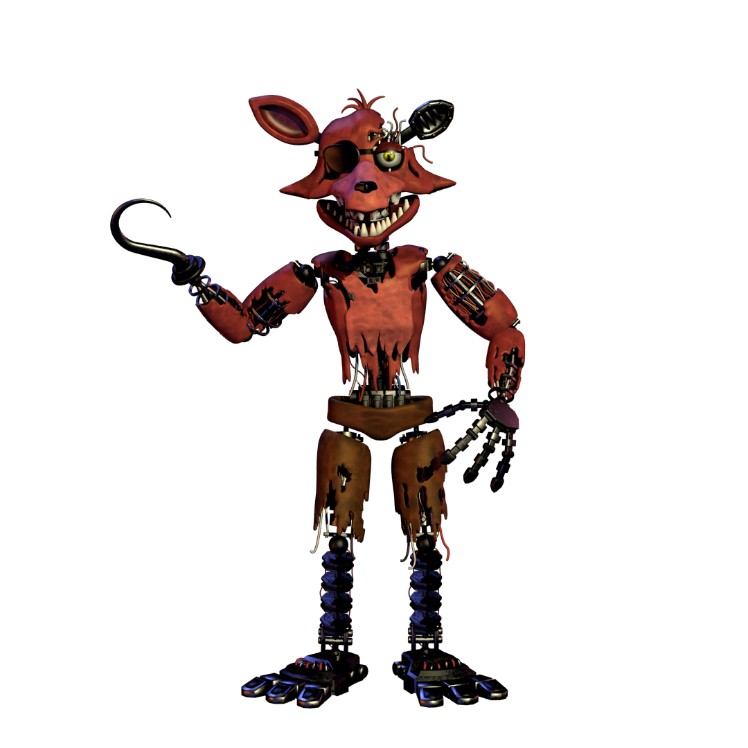 Withered Foxy HD by ItaliaOfGodsYT on DeviantArt