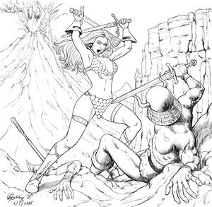 Red Sonja Attacks