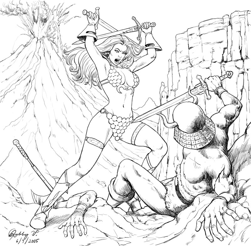 Red Sonja Attacks