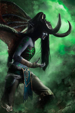 Illidan Stormrage (fem.) by DEugen