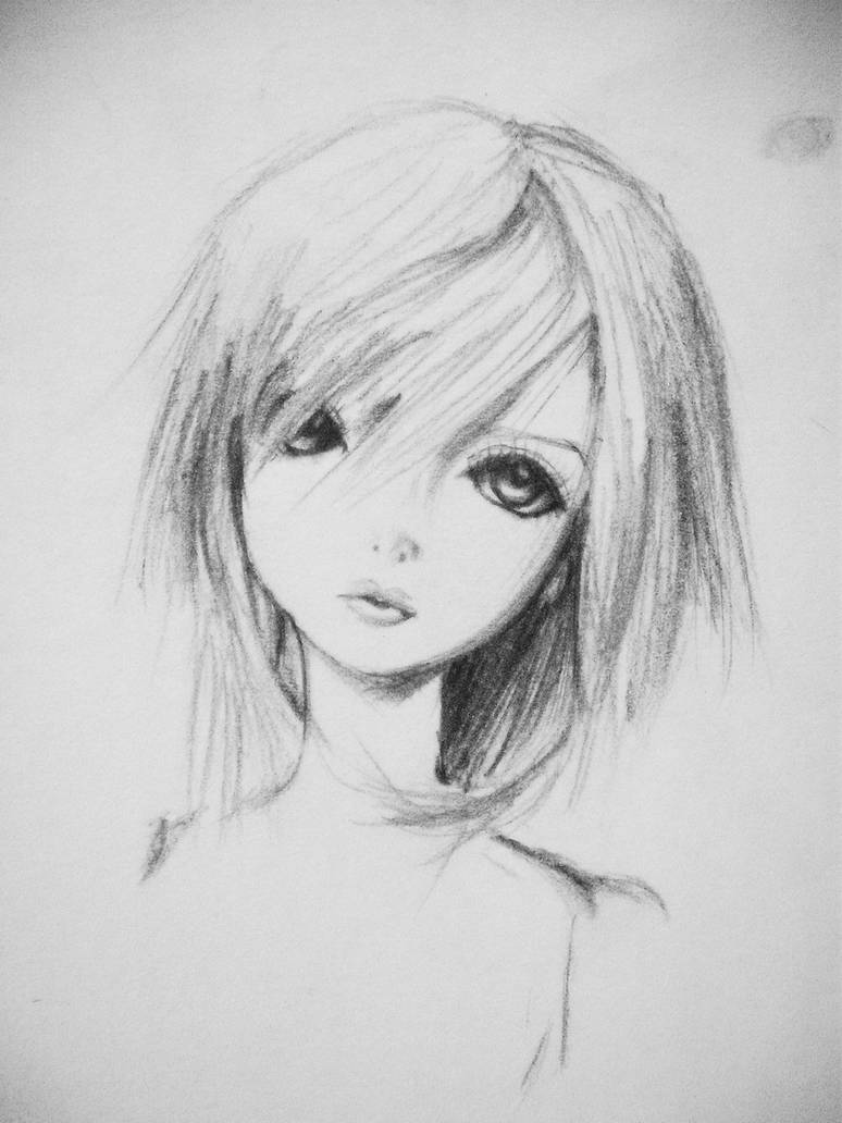 doll sketch by was-there on DeviantArt