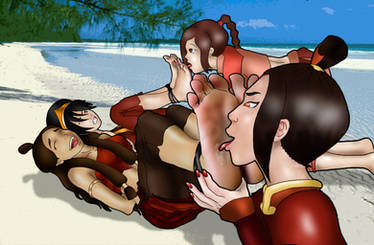 Katara and Toph 2