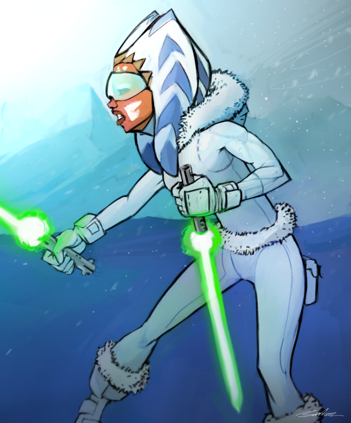 // Frozen Ahsoka //