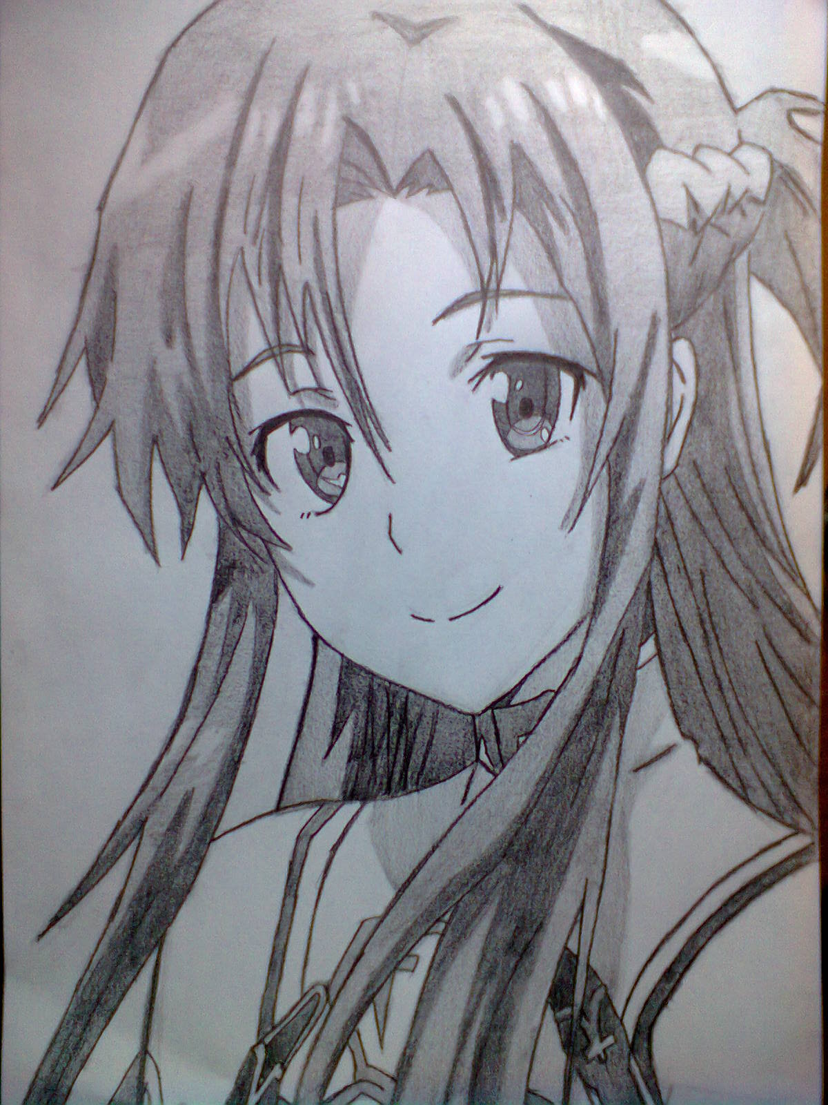 MY ANIME SKETCHES/DRAWINGS - SWORD ART ONLINE ASUNA - Wattpad