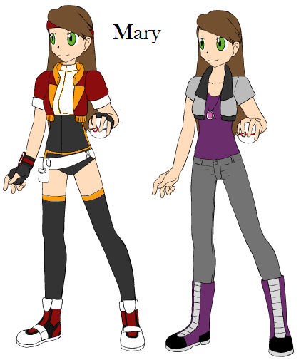 Mary Pokemon Ranger OC by 90kids on DeviantArt