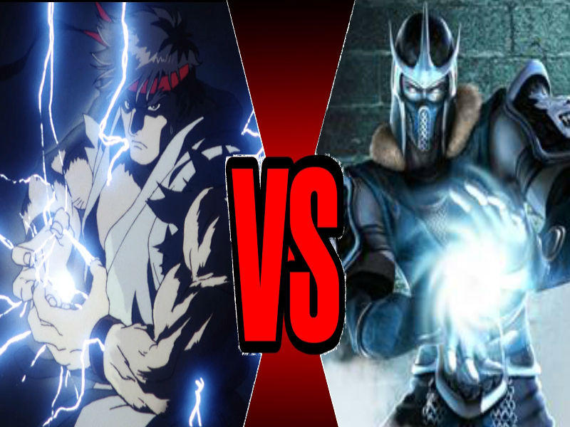 Sub Zero Vs Ryu Ryu Vs Sub Zero by horrorfan439000 on DeviantArt