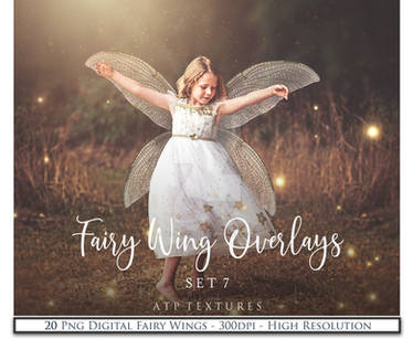 Transparent Faery Wings SET 7