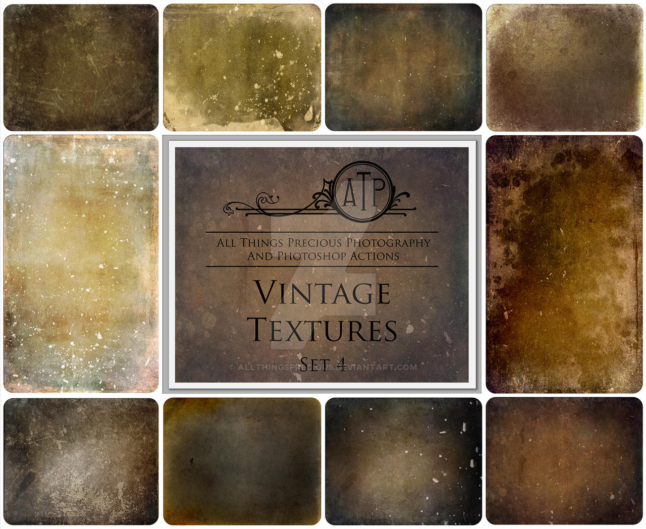 Vintage Textures Set 4 By Allthingsprecious On Deviantart