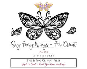 Svg Wings for Cricut 165