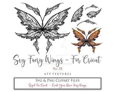 Svg Wings set 33
