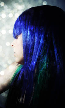 Dream Girl Blue Green Hair