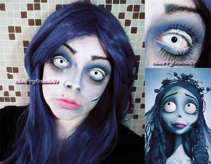 Halloween Makeup Inspired Look Corpse Bride