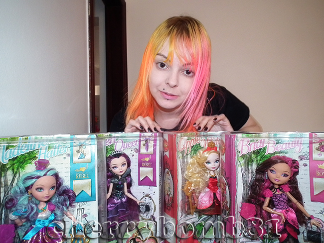 Ever After High Dolls Madeline Raven Apple Briar