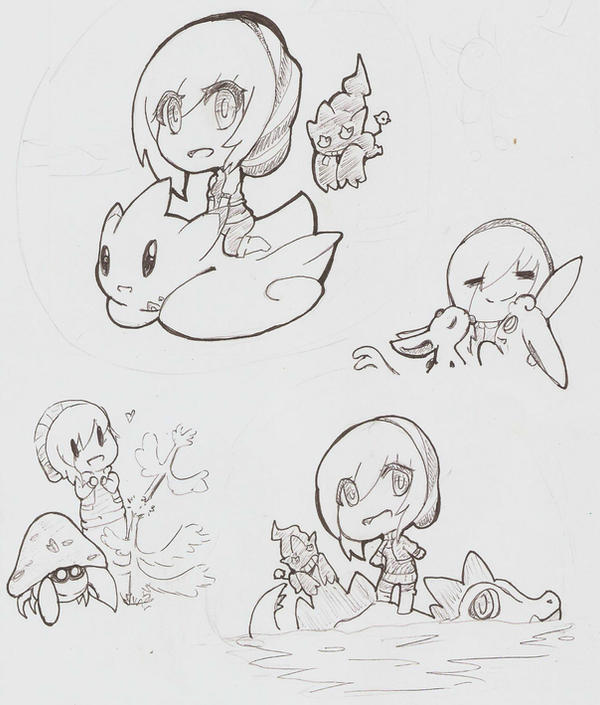 Pokemon doodles