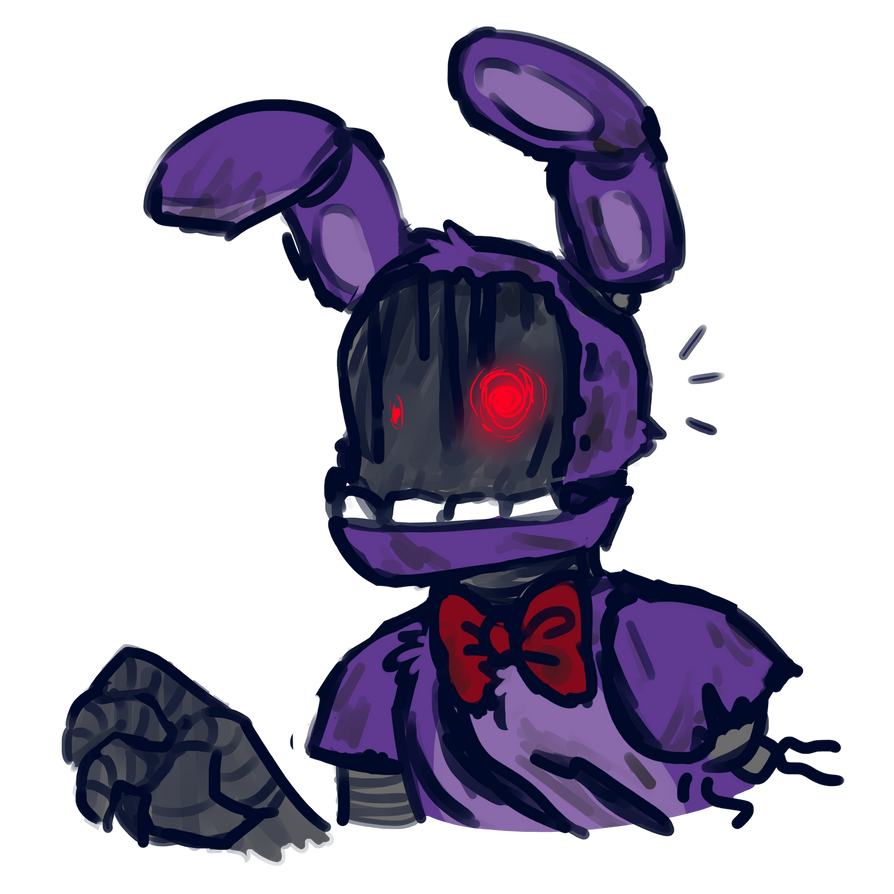 Withered Bonnie Sketch by NeesOlties on DeviantArt