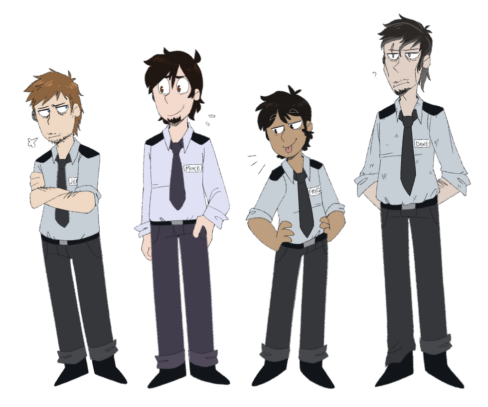 Full guard refs by TheMandarinEternal on DeviantArt