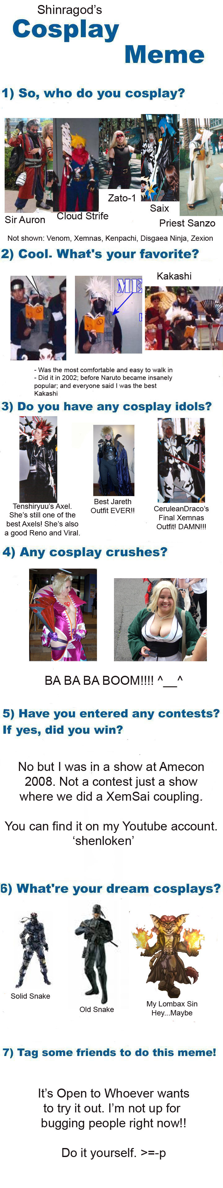 Cosplay Meme