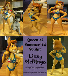 Queen of Summer '14 Lizzy McDinga Sculpt