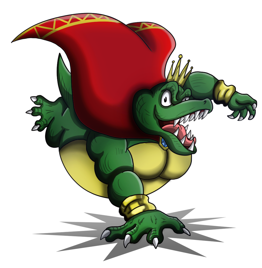 King K Rool Smashes into Smash by shinragod on DeviantArt