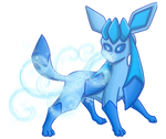 Glaceon Icy Wind by shinragod