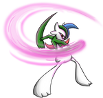 Gallade Psycho Cut by shinragod