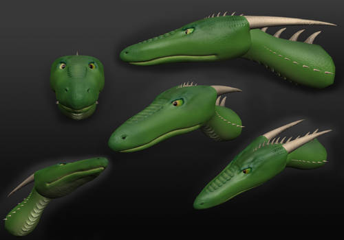 Dragon bust - Sculptris experiment