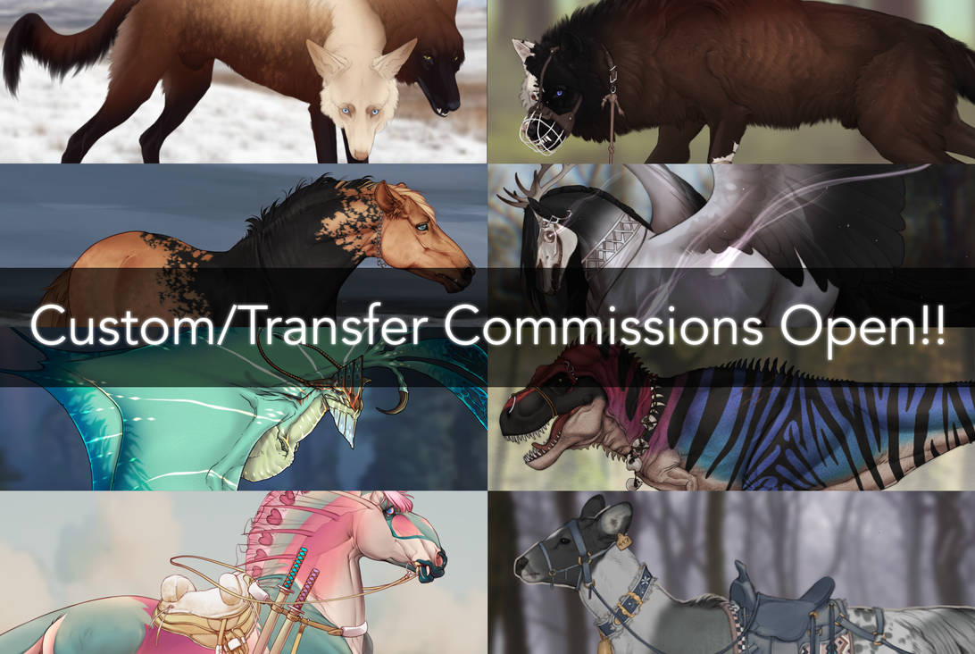 Transfer Deviantart Custom/Transfer Commissions Open!! by Logans-Adopts on DeviantArt