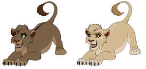 Zira's cubs adopts