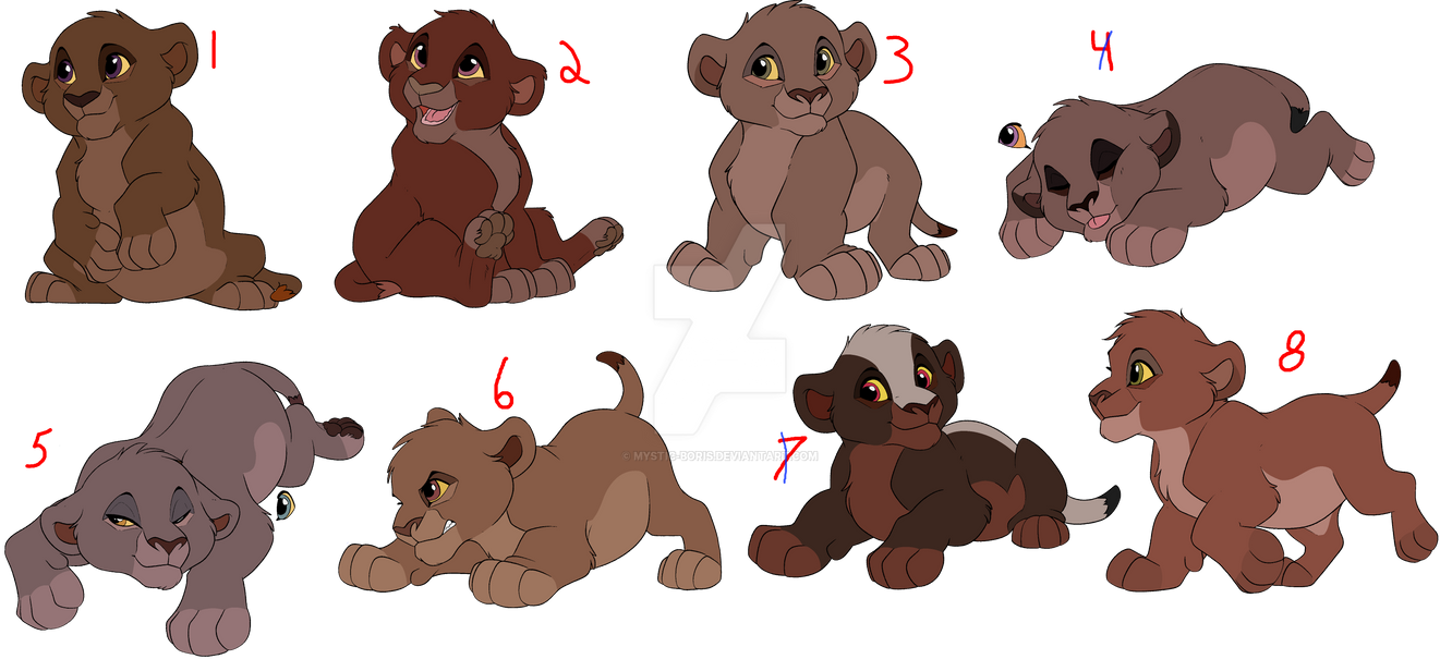 Adoptable Cubs 36 by Mystic-Boris on DeviantArt