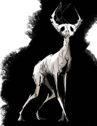 Demon Zombie Deer