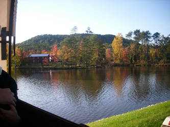 A Lake in Fall