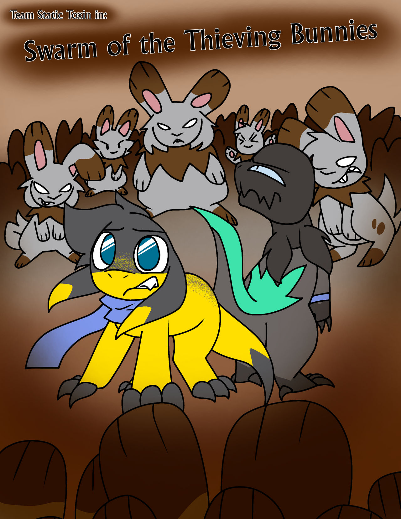 Static Team Deviantart Team Static Toxin - Job 1 Cover by NatureLover294 on DeviantArt
