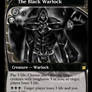 Magic card - The Black Warlock