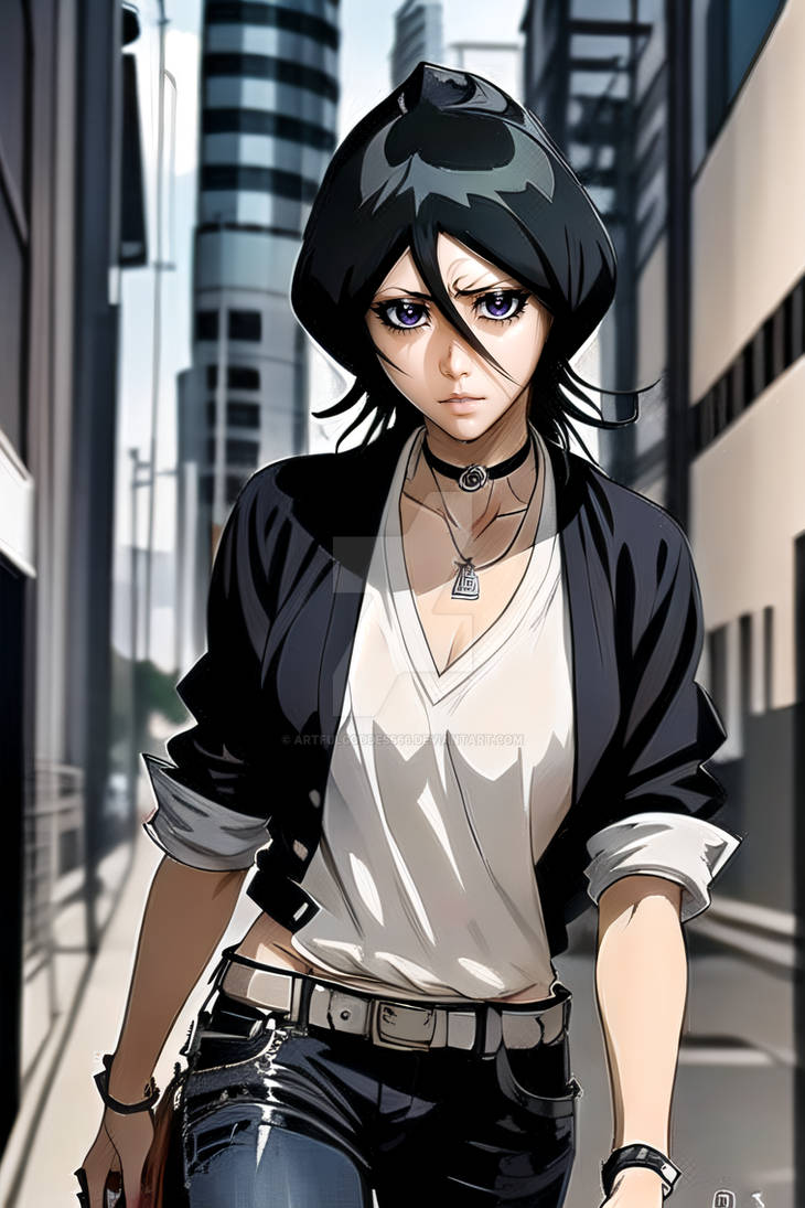 Gorgeous Rukia Kuchiki by ArtfulGoddess66 on DeviantArt