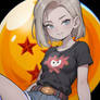 Android 18 from Dragon Ball Series