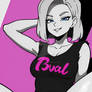 Android 18 from Dragon Ball Series