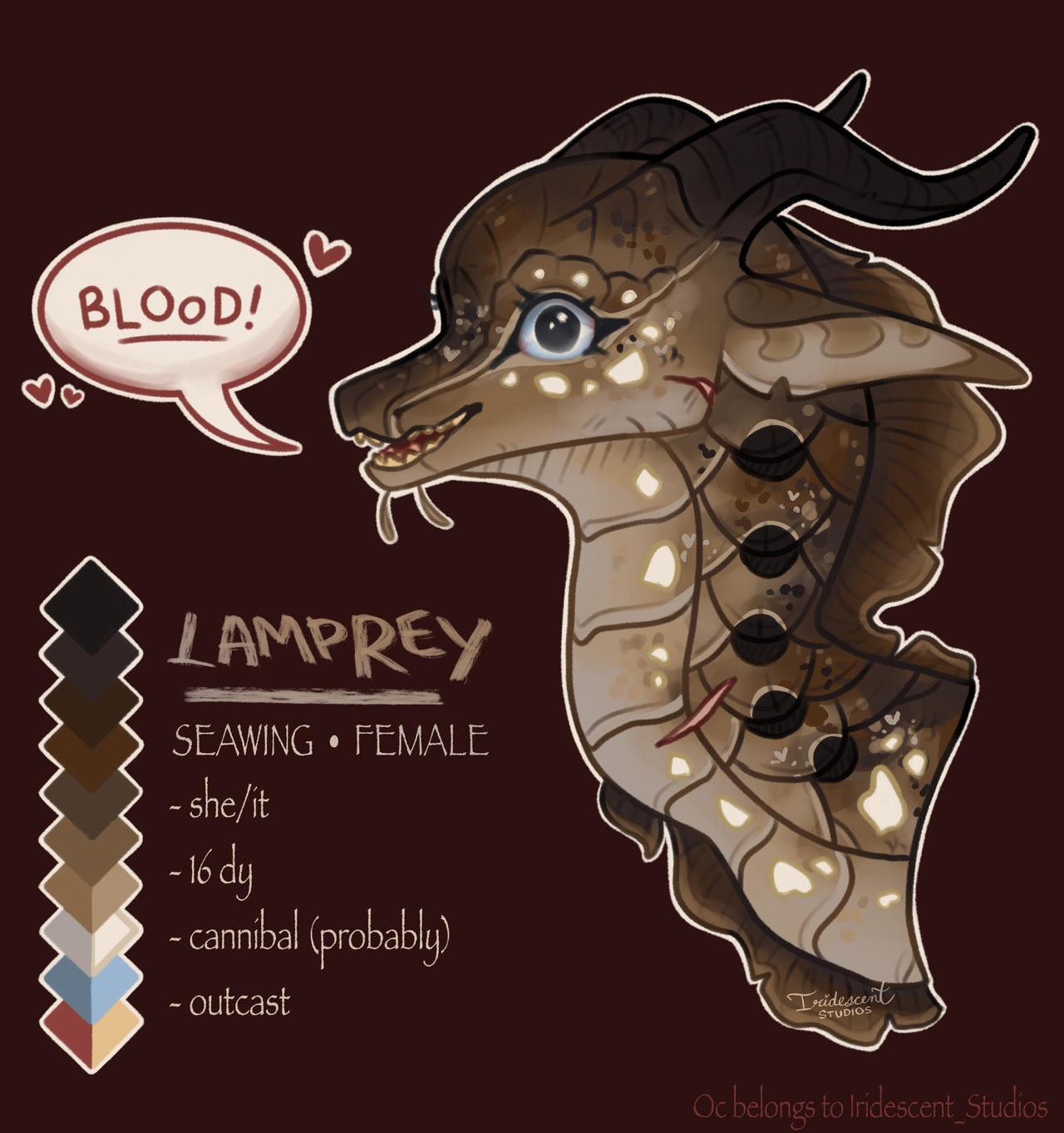 Princess Lampley Lamprey by Iridescent-Studios on DeviantArt