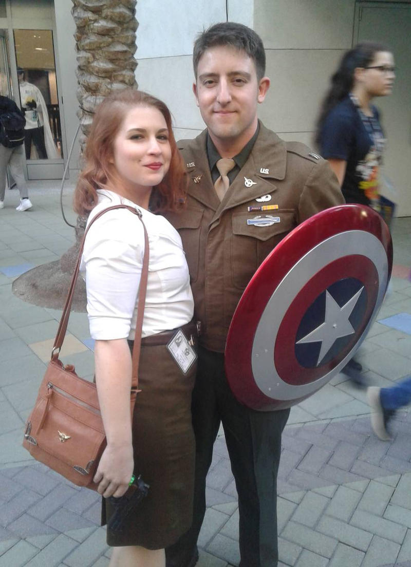Captain America and Agent Carter by Jpstudios11 on DeviantArt