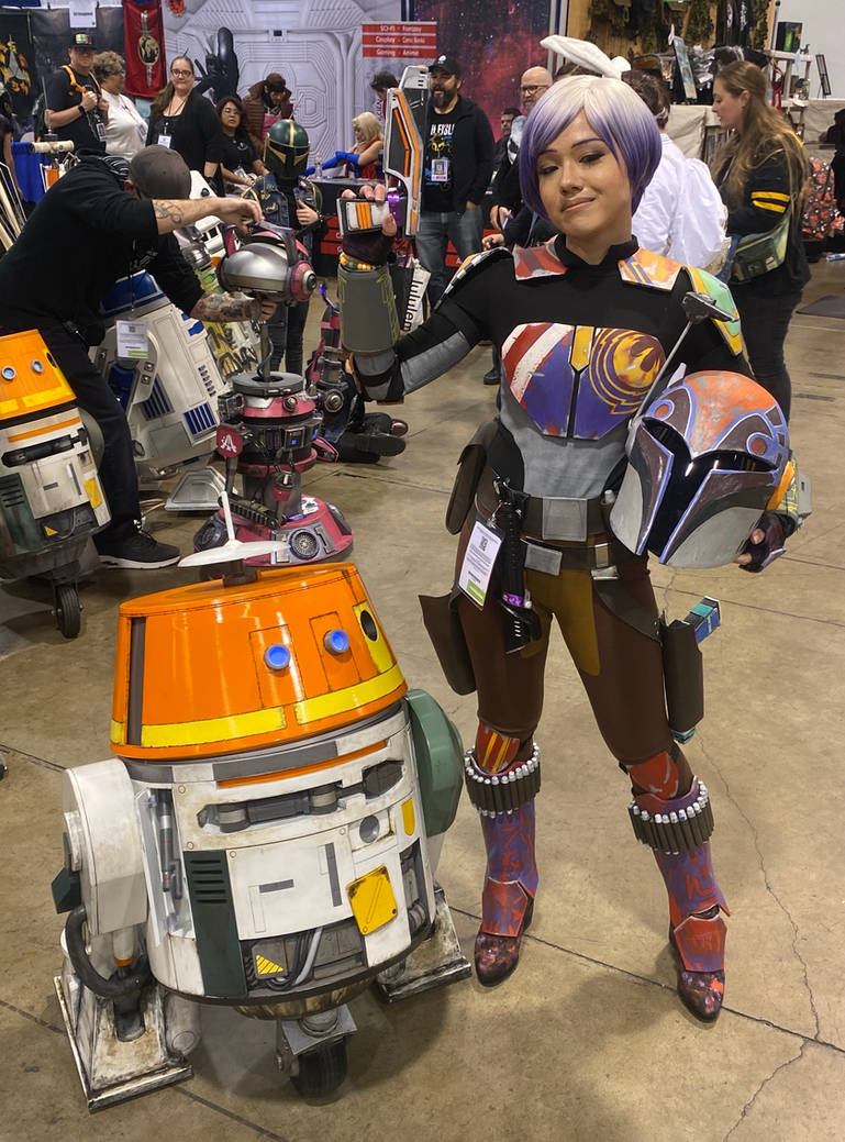 Sabine Robotization Deviantart Sabine Wren and Chopper by Jpstudios11 on DeviantArt