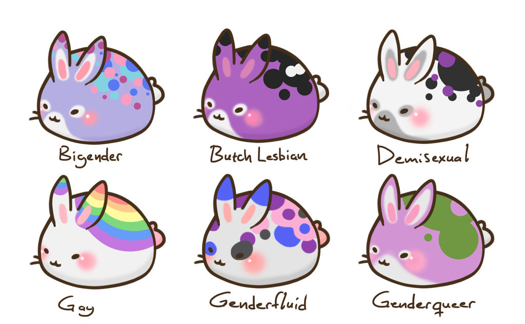 June Rabbit Pride Pride bunnies 2 by AdvenaArt on DeviantArt