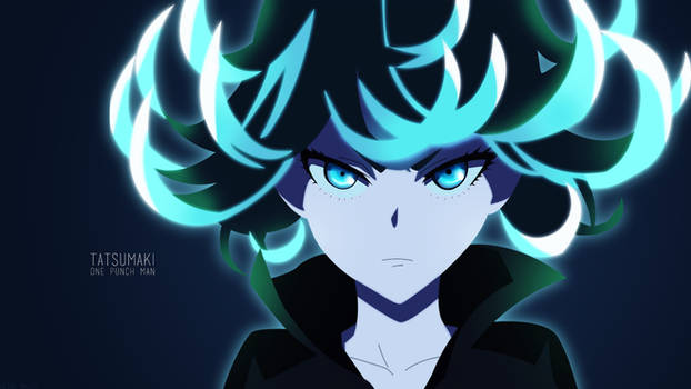 Tatsumaki - One Punch Man (Minimalism + Vector)