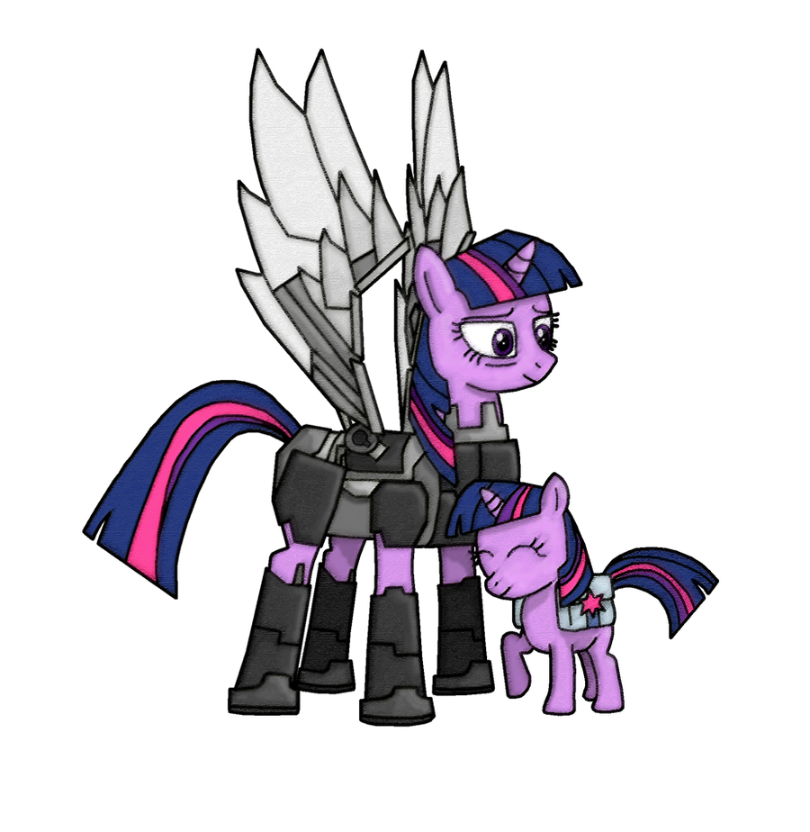 Future Twilight and Little Filly Twilight